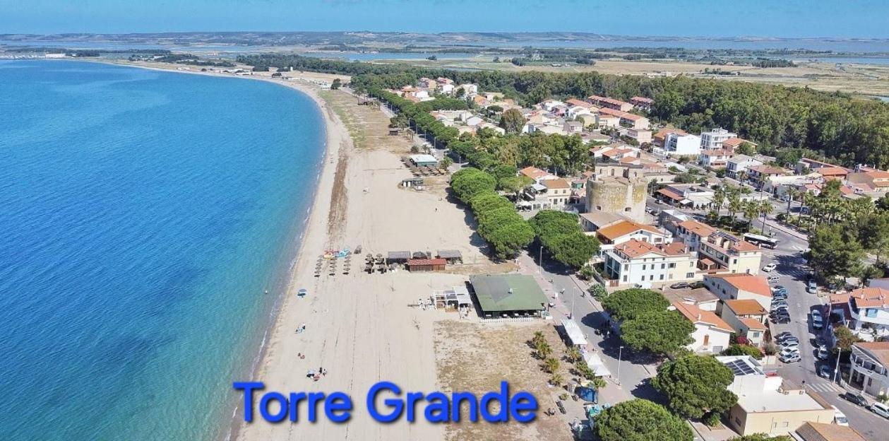 Ferienwohnung La Terrazza Sul Mare Torre Grande Exterior foto