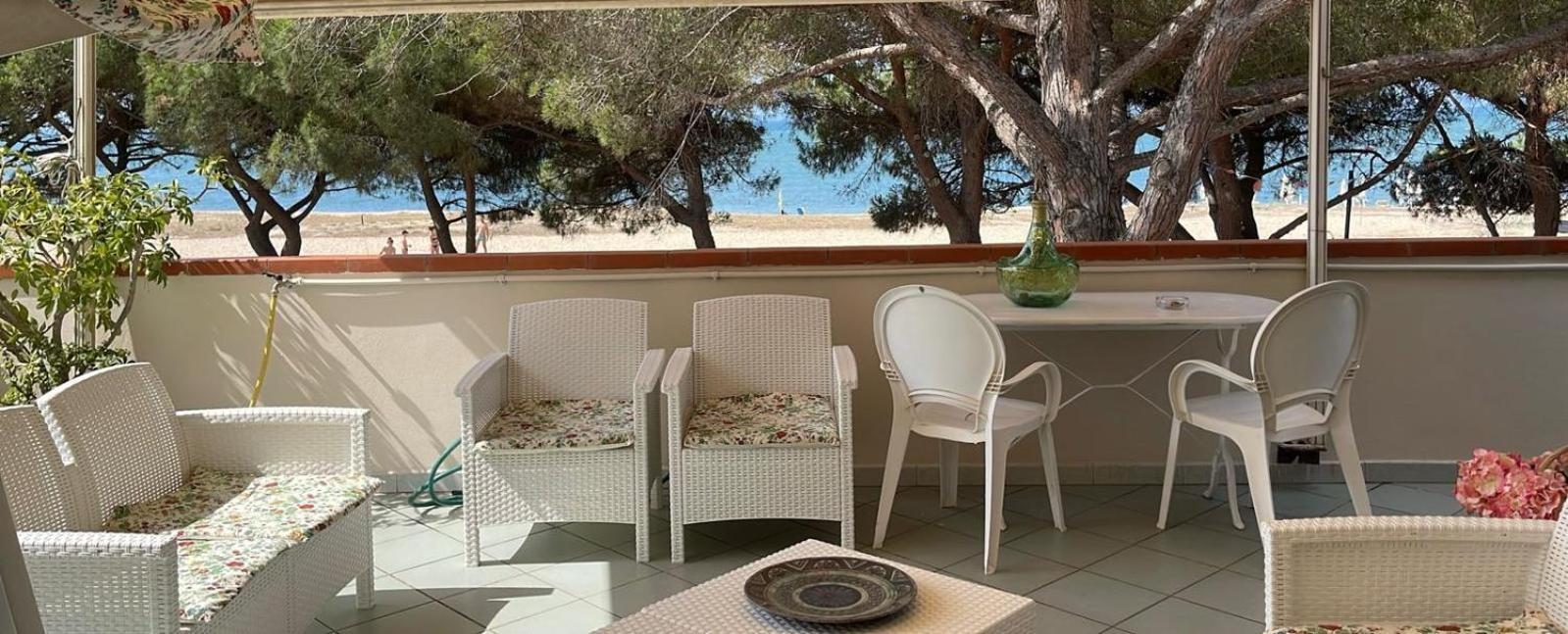 Ferienwohnung La Terrazza Sul Mare Torre Grande Exterior foto