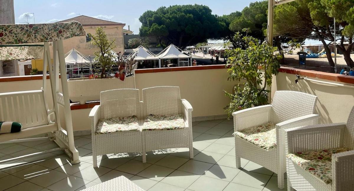 Ferienwohnung La Terrazza Sul Mare Torre Grande Exterior foto